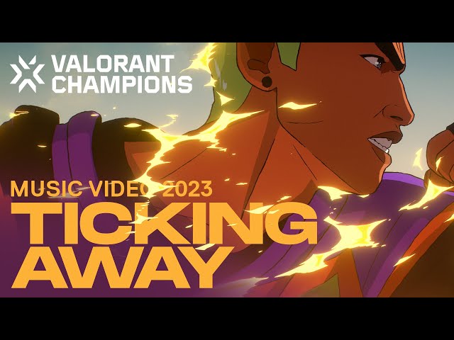 Ticking Away ft. Grabbitz u0026 bbno$ (Official Music Video) // VALORANT Champions 2023 Anthem class=