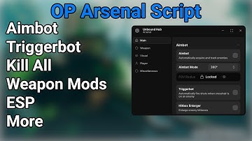 [💥OP] Arsenal Script | Aimbot, Triggerbot, Weapon Mods, Kill All, & More