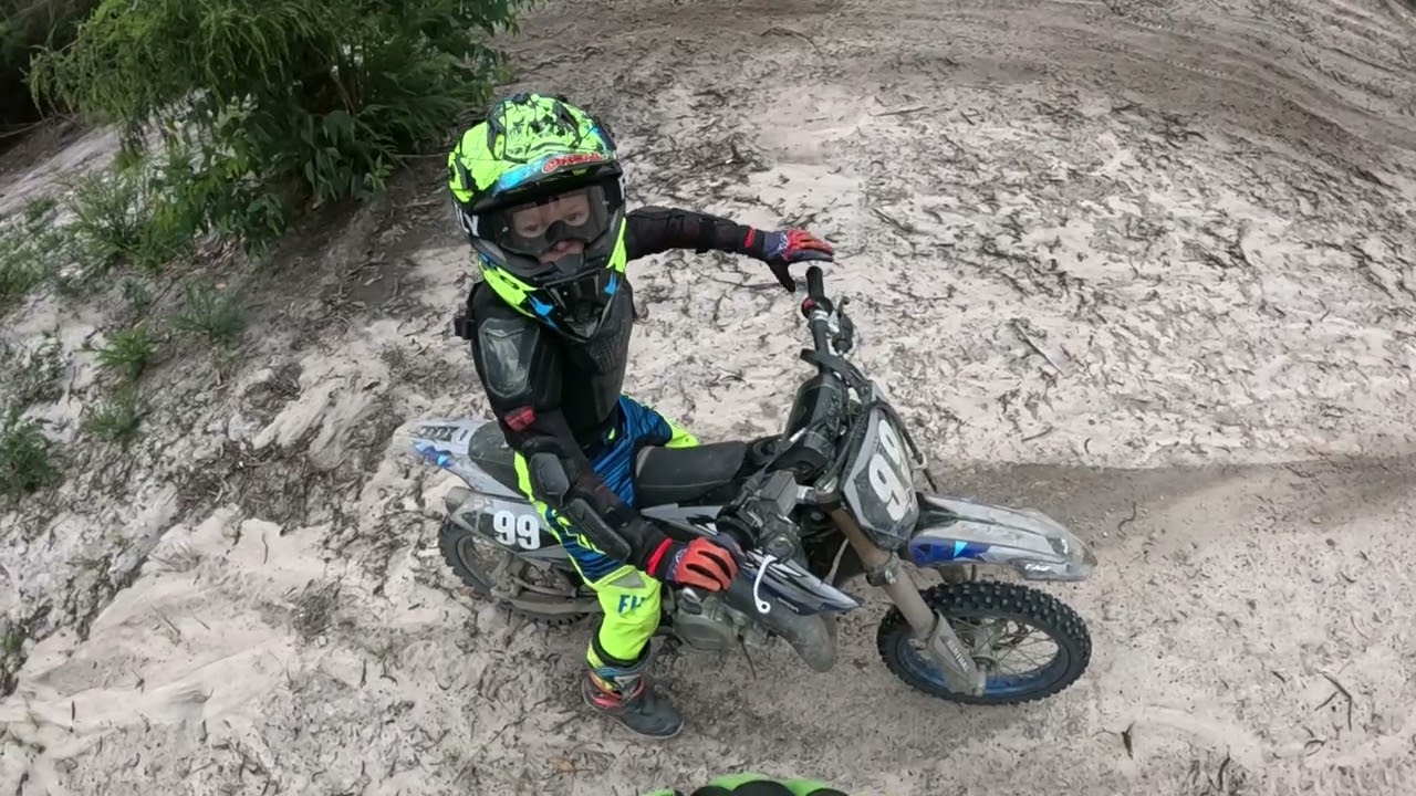 Nico Delia YZ65Z trying to stick that landing