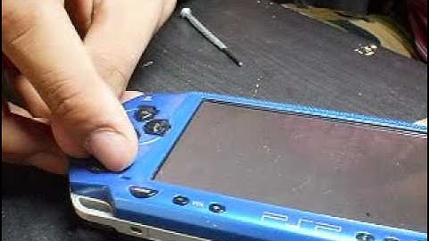 How to replace broken psp fat analog stick