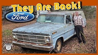 FIRST DRIVE in YEARS? 1968 Ford F100 Ranger / Abandoned for Years to Surprising Performance !?!!?