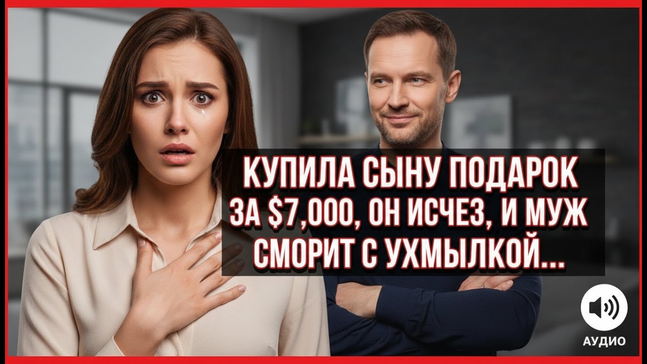 Я купила сыну подарок за 7000 долларов, но он исчез, а муж смотрит с ухмылкой...