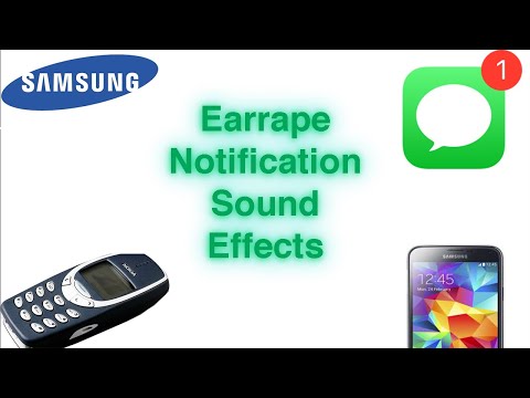 Earrape Sound Effects V3 samsung notification sound effects