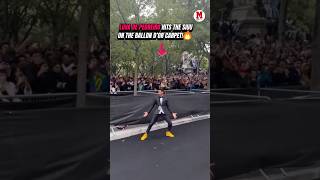 Luva De Pedreiro Hits The Siuu On The Ballon Dor Carpet