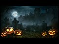 Best Halloween Ambience with Spooky Sounds| Thunder n Lightening| Spooky Organ Music