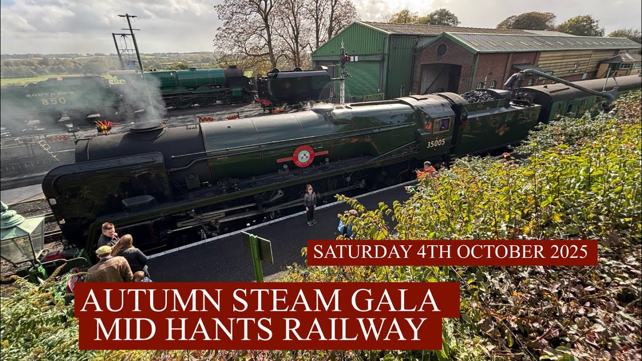 Mid Hants Railway / The Watercress Line - Autumn Steam Gala | 04/10/25