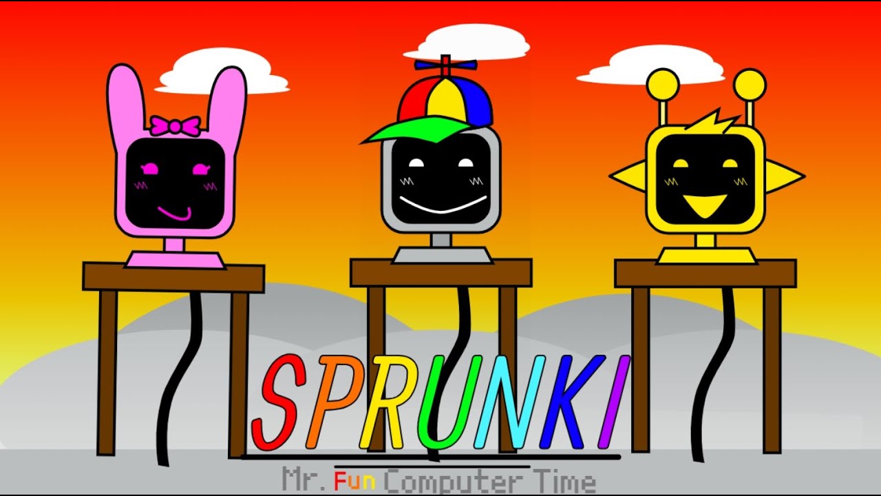 (Official)Sprunki Mr.Fun Computer Time - YouTube
