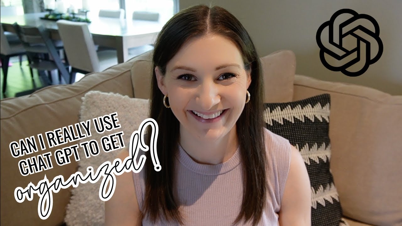 HOW TO USE AI TO DECLUTTER YOUR HOME // Chat GPT Prompts to Get Organized, Organize Faster + Smarter