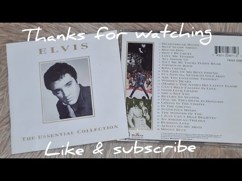 ELVIS PRESLEY - THE ESSENTIAL COLLECTION CD UNBOXING #cdunboxing # ...