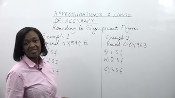 Approximation and Limits of Accuracy
