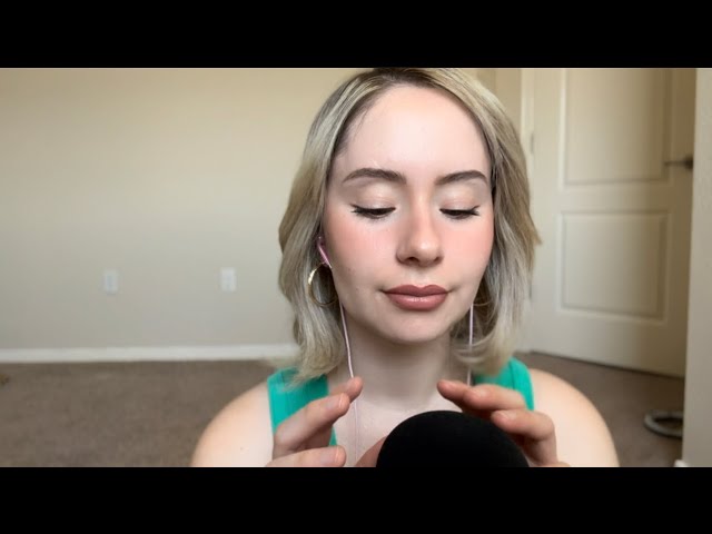 ✨asmr soft whisper ramble & mic triggers ✨