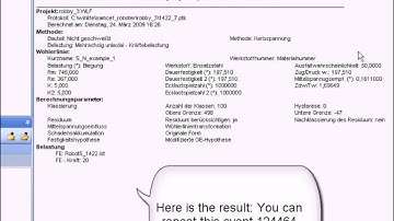 Multi-Body-Simulation using SAMCEF and winLIFE / Training material / 11 th example