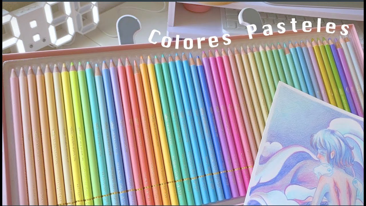 Holbein Artists Pastel Tone | 50 Colored Pencils Set OP936