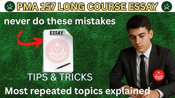 PMA 157 Essay Writing Tips 🔥 | Master Essay Before Initial Interview | Avoid These Mistakes!