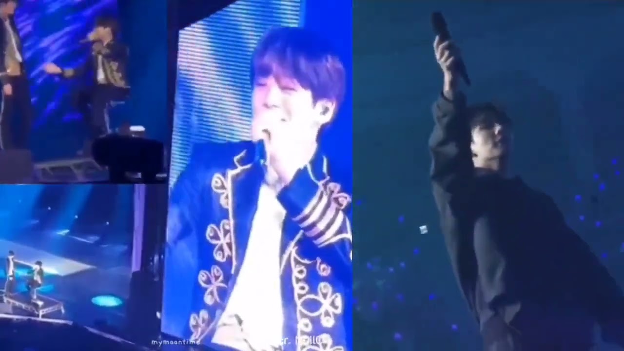 JINKOOK-JK skipped his part & sang JIN'S part in MAGIC SHOP in GOLDEN SHOWCASE 