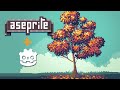 (Timelapse) How to draw a tree with Aseprite and Godot | Pixel art