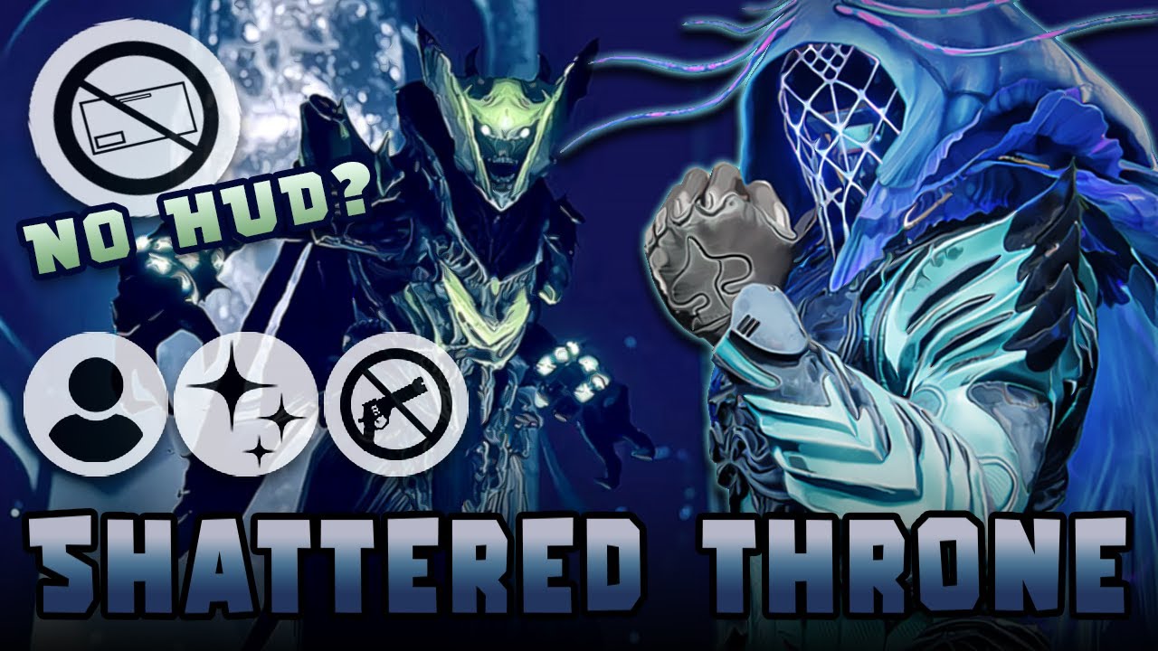 Solo Flawless Shattered Throne Dungeon | ABILITIES ONLY - NO HUD