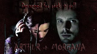 arthur/morgana || deranged for rock & roll [horror] Resimi