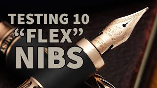 Flex Nibs and Soft Nibs - a Super Scientific Study screenshot 5