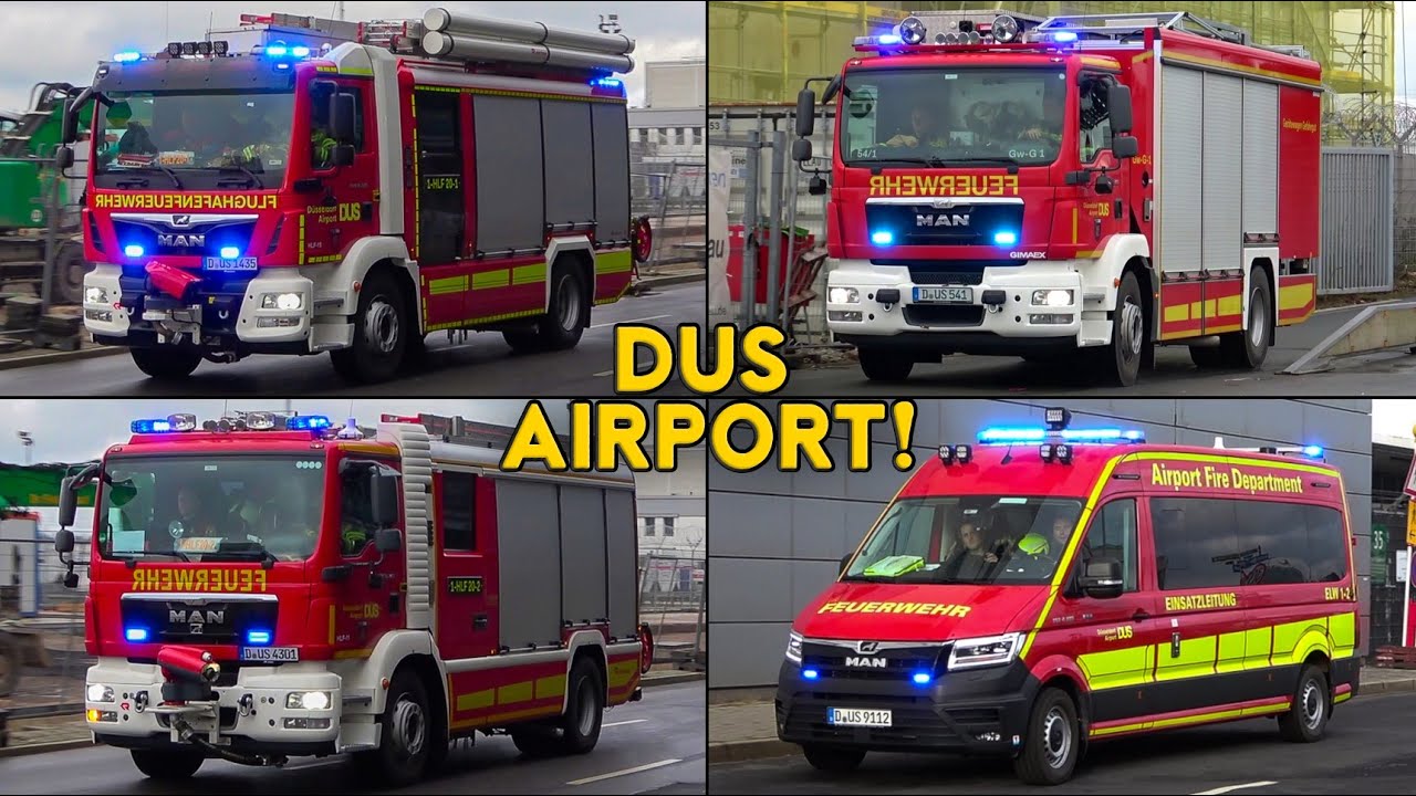 [ABC-EINSATZ am TERMINAL!] - ICAO ELW, GW-G & MEHR | FLUGHAFENFEUERWEHR DÜSSELDORF im EINSATZ!