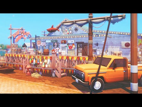 Fishing Shack | The Sims 4 Speed Build | Fish Shack