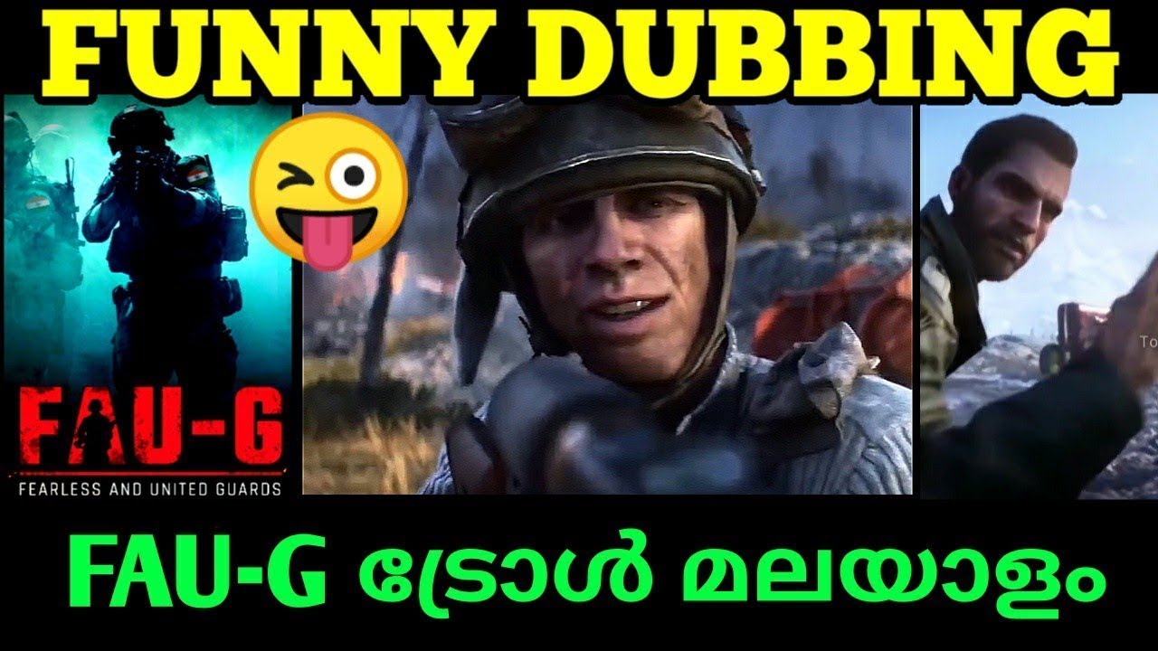 FAUG FUNNY DUBBING MALAYALAM | New Generation Troll | Troll Malayalam