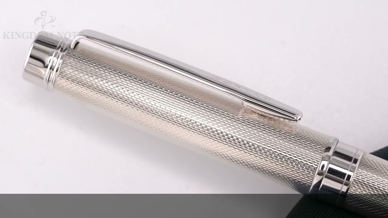 PILOT パイロット 万年筆 グランセNC スターリングシルバー バーリィ