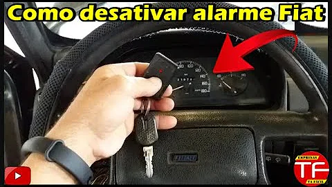 Como desativar o alarme do Fiat Uno?