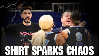 Ex-NBA star Enes Kanter Freedom thrown out of WNBA game after clash with Natasha Cloud screenshot 4