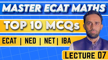ECAT Math Lecture 07 Sets and Functions I NUST Math I UET Math I NED Math I IBA I GIKI I FAST Math