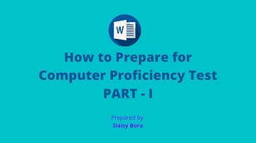 How to Prepare for Computer Proficiency Test | Assam Secretariat | DTE Junior Assistant