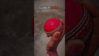 Slider bowling grip and tricks #tipandtricks #viralvideo #cricket #bowling #trendingshorts #shorts