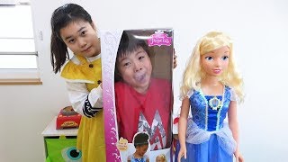 New Cinderella My size doll Hidden! Pretend Play Ko-kun nemi-chan KIDSLINE