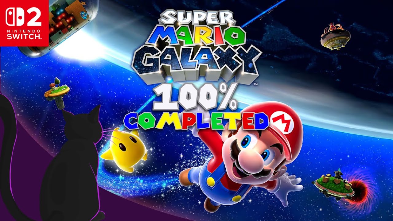 Super Mario Galaxy Switch 2 Full Game Longplay - 100% Completed - YouTube