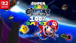 Super Mario Galaxy Switch 2 Full Game Longplay - 100% Completed