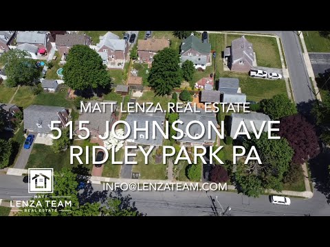515 Johnson Ave, Ridley Park, PA home video tour