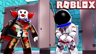 Secretly Becoming An Evil Clown And Hunting My Friend -- Roblox Cryptik