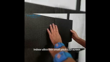 Indoor ultra thin small pitch LED screen#ledpanel  #ledscreen #ledwall