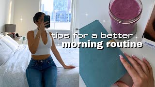 how to create a morning routine that WORKS for you