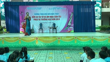Đờn ca tài tử - Trường Tiểu học Giồng Ông Tố, Quận 2