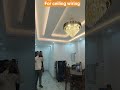for ceiling wiring #electrical #interiordesign #electrician #viral #electricalindia