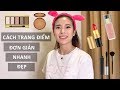 CÁCH TRANG ĐIỂM NHANH ĐƠN GIẢN ĐẸP TRONG 15 PHÚT | BÍ KÍP LÀM ĐẸP | Thúy Chi Bi