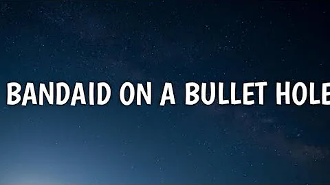 Morgan Wallen – Bandaid On A Bullet Hole {lyric video}