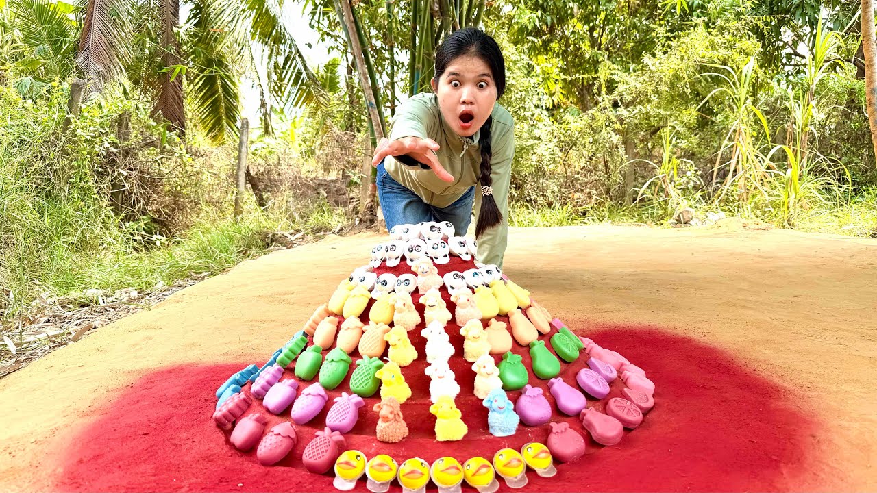 Wow! The girl show Amazing Smart and Useful in Forest#bushcraft #creativesurvival #camping #survival