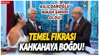Kılıçdaroğlu Nikah Şahidi Oldu Temel Fıkrası Kahkahaya Boğdu