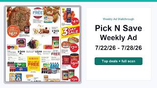 Pick N Save Weekly Ad (7/22/26 - 7/28/26) Top 10 Deals