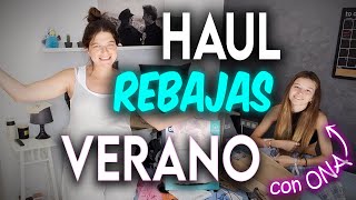 HAUL REBAJAS DE VERANO CON ONA!¡ LE COMPRO UNAS COSITAS P0R SORPRESA! @BonbonReich