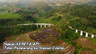 Ngejar Kereta Api di Priangan | Indahnya Alam Negeri Indonesia