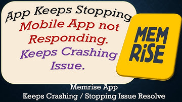 How To Fix Memrise App Keeps Stopping