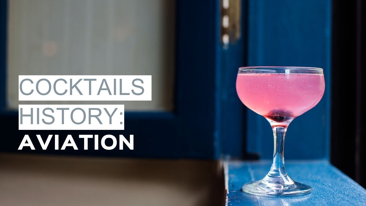 Cocktails history Aviation cocktailshistory aviation YouTube